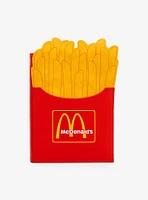 Loungefly McDonald's Fries Figural Faux Leather Notebook