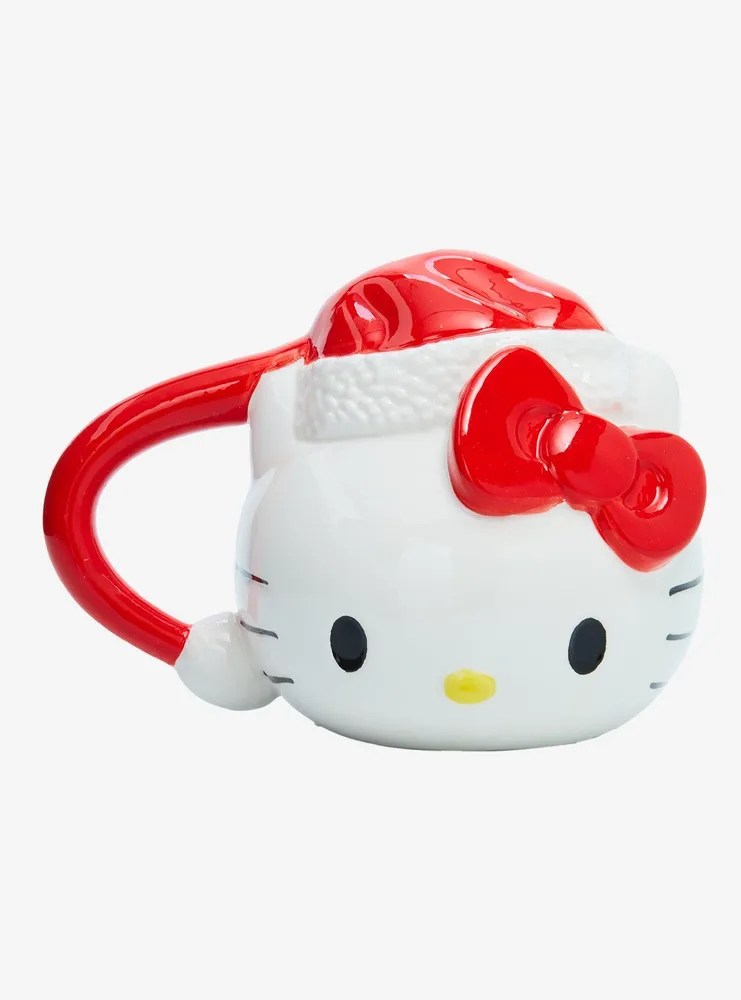 Hello Kitty Santa Figural Mug