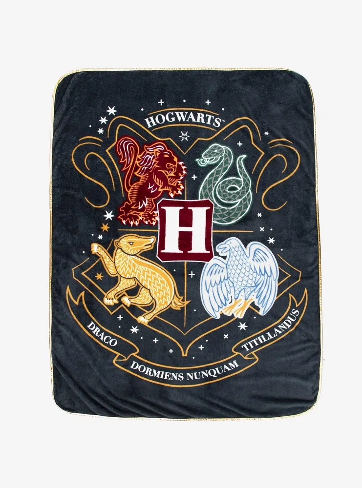 Harry Potter Slytherin Comfy Throw Blanket