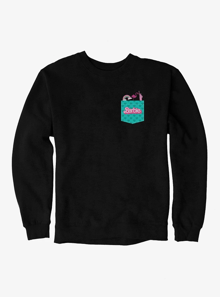 Barbie Pocket Graphic Sweatshirt