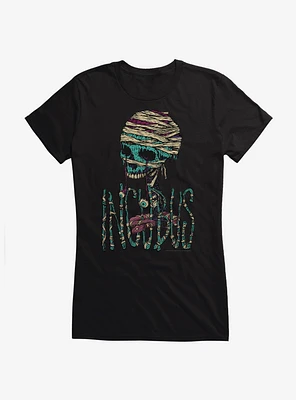 Incubus Mummified Skull Girls T-Shirt