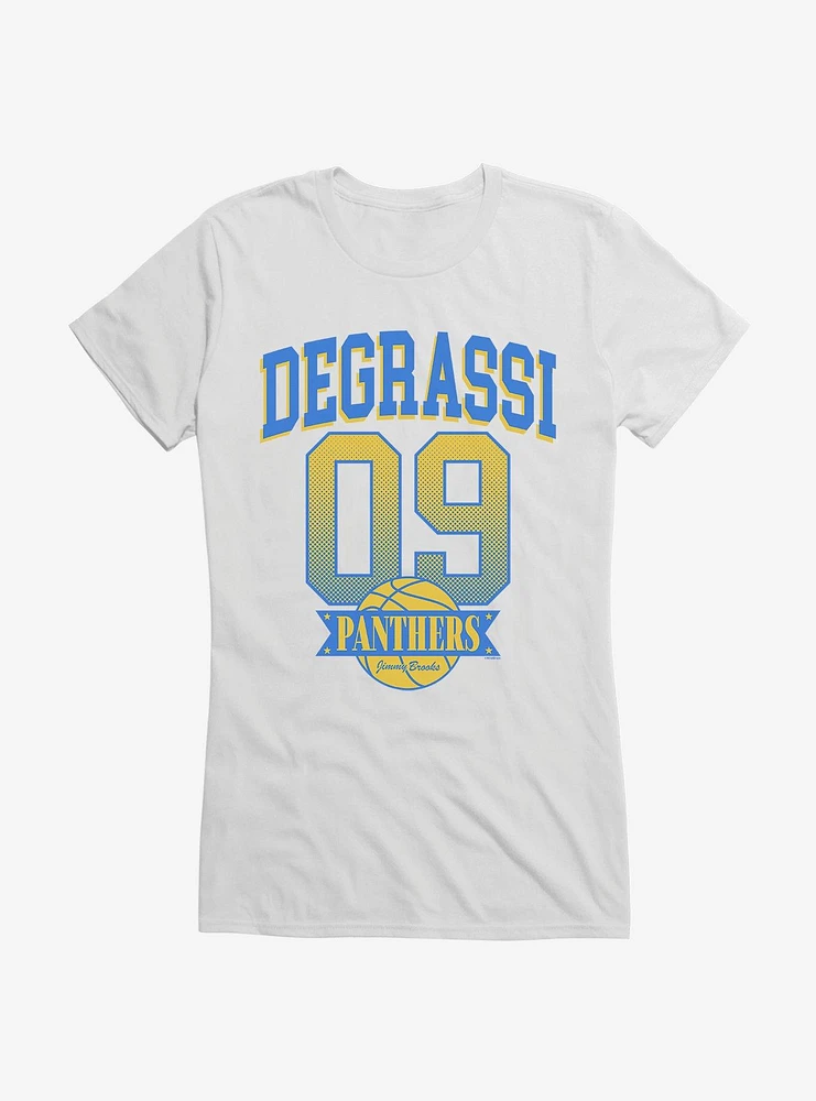 Degrassi: The Next Generation Jersey 09 Jimmy Brooks Girls T-Shirt