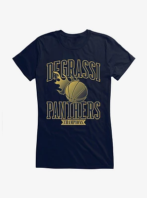 Degrassi: The Next Generation Degrassi Panthers Champions Girls T-Shirt