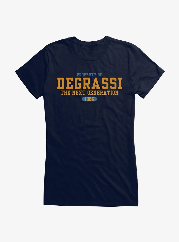 Degrassi: The Next Generation Property Of Degrassi Girls T-Shirt