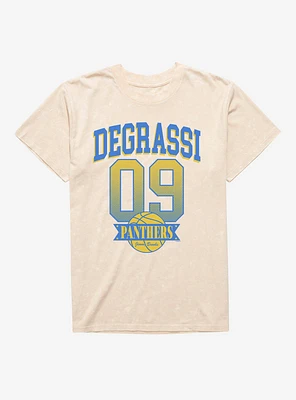 Degrassi: The Next Generation Jersey 09 Jimmy Brooks Mineral Wash T-Shirt