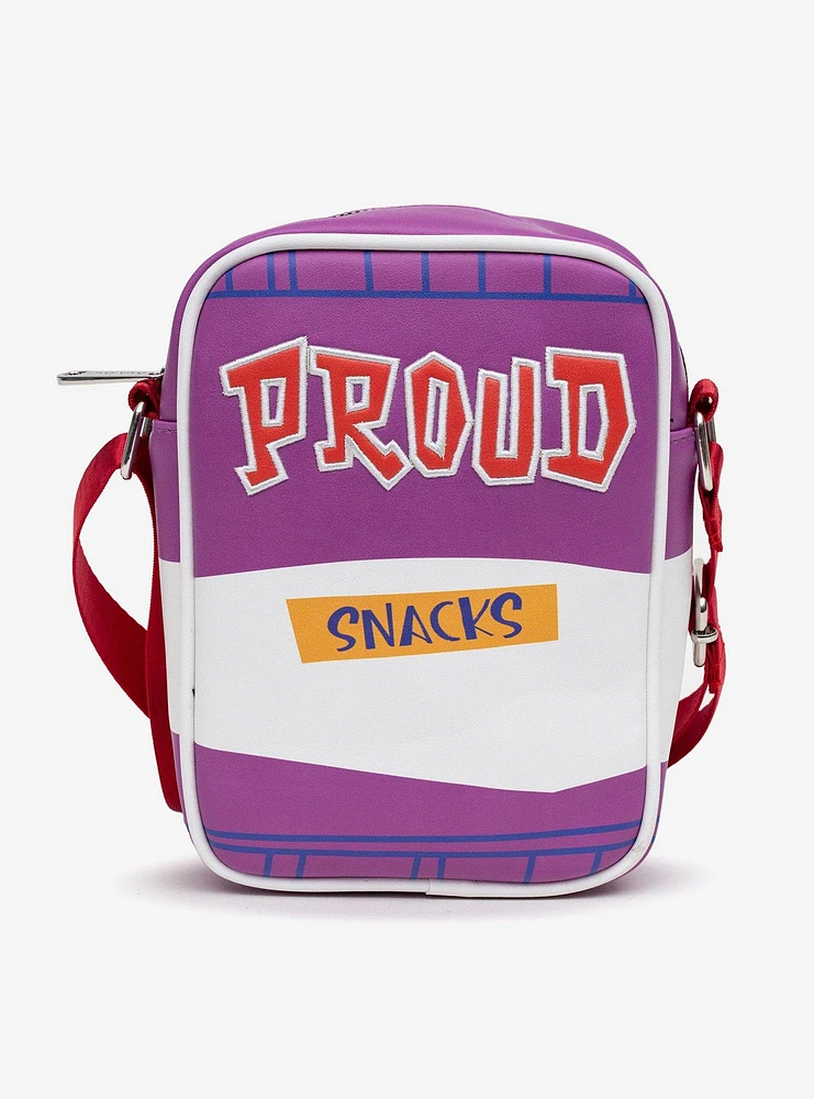 Disney The Proud Family Proud Snacks Logo Crossbody Bag