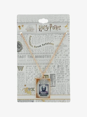 Harry Potter Sirius Poster Lenticular Necklace