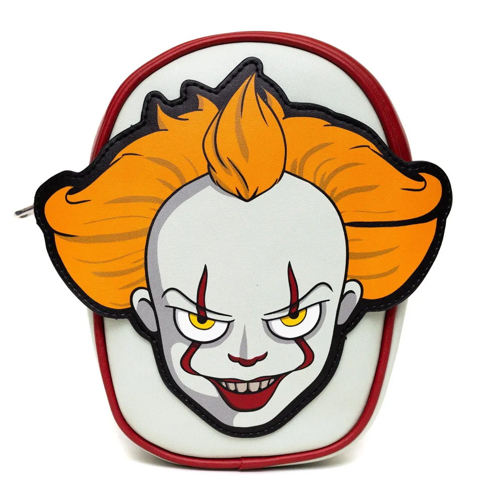 It Pennywise Smiling Face Applique Crossbody Bag