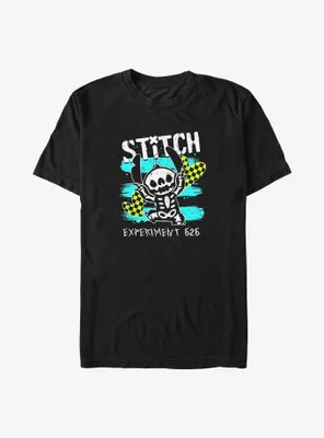 Disney Lilo & Stitch Emo Skelestitch Big Tall T-Shirt