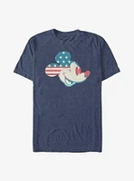 Disney Mickey Mouse Americana Flag Fill Big & Tall T-Shirt