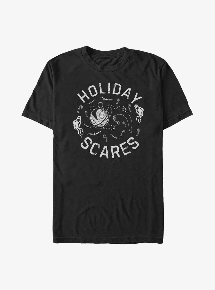 Disney The Nightmare Before Christmas Holiday Scares Scary Teddy Big & Tall T-Shirt