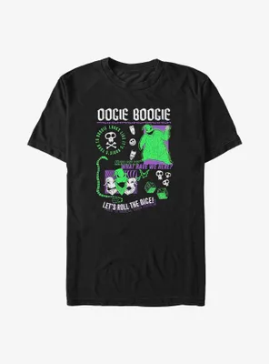 Disney The Nightmare Before Christmas Oogie Boogie Let's Roll Dice Big & Tall T-Shirt