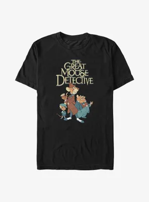 Disney The Great Mouse Detective Mousey Trio Big & Tall T-Shirt