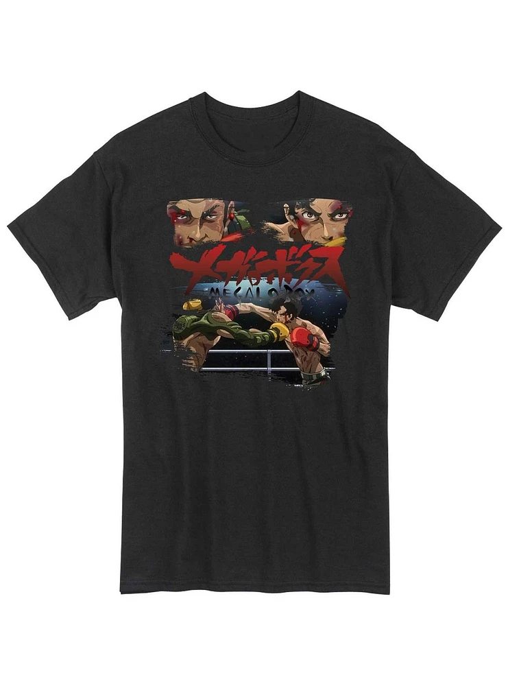 Megalo Box Joe Vs. Aragaki Fight T-Shirt