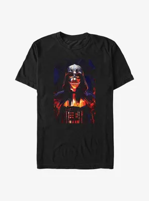 Star Wars Darth Vader Among The Flames Big & Tall T-Shirt