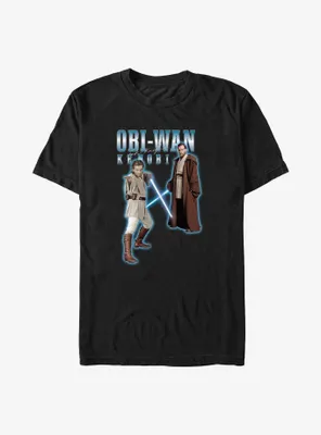 Star Wars Obi Wan Classic Big & Tall T-Shirt