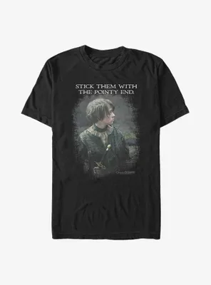 Game of Thrones Arya Stark Stick Them With The Pointy End Big & Tall T-Shirt