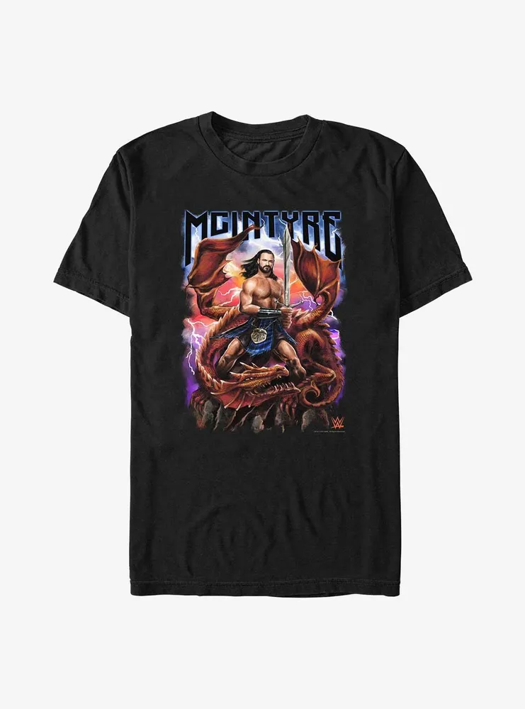 WWE Mcintyre Dragon Big & Tall T-Shirt