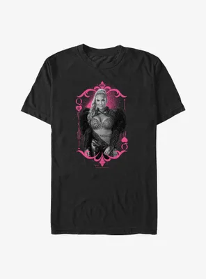 WWE Natalya Queen Of Hearts Big & Tall T-Shirt