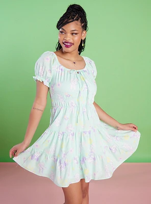 Her Universe Disney Mickey Mouse And Friends Pastel Spring Dress