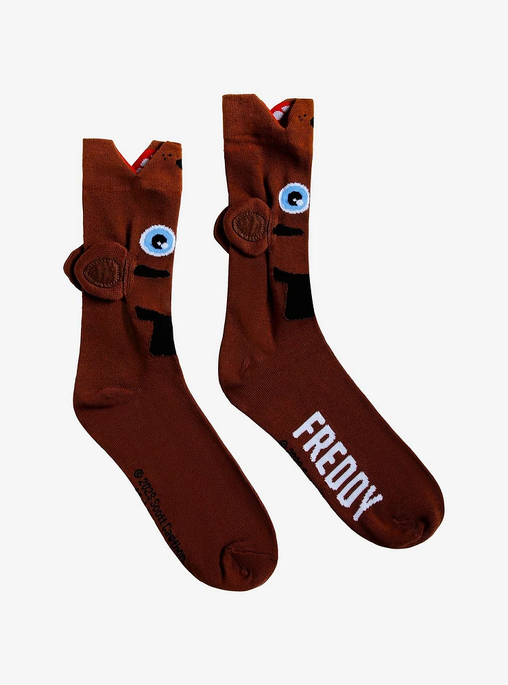 Five Night's At Freddy's Biting Crew Socks