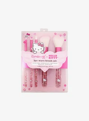 The Créme Shop Sanrio Hello Kitty Luv Wave Brush Set