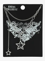 Social Collision® Double Layer Star Necklace