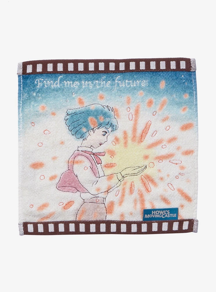 Studio Ghibli Howl's Moving Castle Film Reel Mini Towel