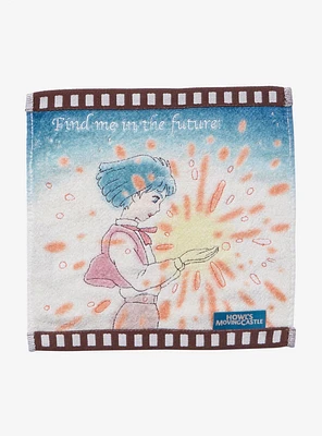 Studio Ghibli Howl's Moving Castle Film Reel Mini Towel