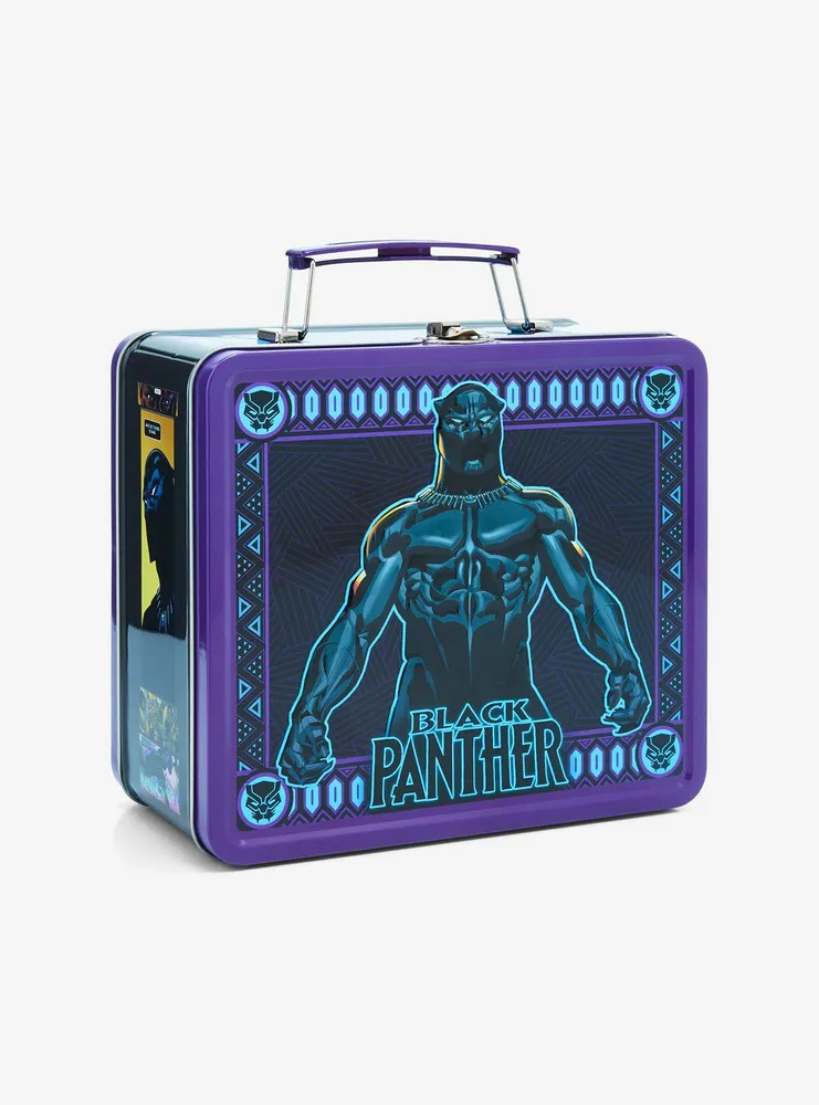 Marvel Black Panther Metal Lunch Box & Soup Container Set