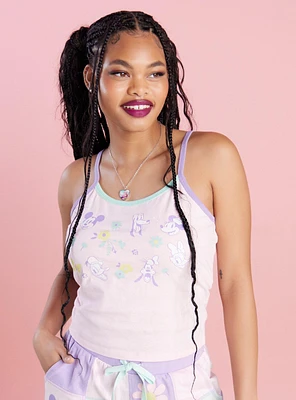Her Universe Disney Mickey Mouse And Friends Pastel Spring Girls Cami