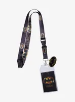 DC Comics Batman Symbol Allover Print Lanyard — BoxLunch Exclusive