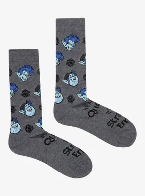 Disney Pixar Onward Ian & Barley Crew Socks