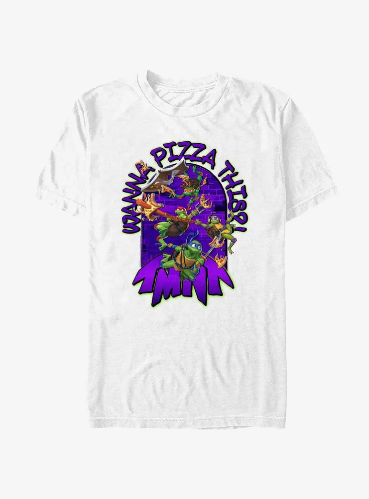 Teenage Mutant Ninja Turtles: Mutant Mayhem Pizza Kids T-Shirt