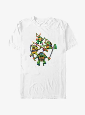 Teenage Mutant Ninja Turtles: Mayhem Group Attack Big & Tall T-Shirt