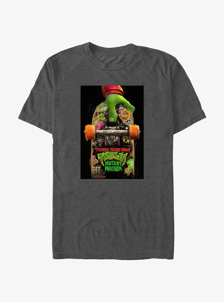 Teenage Mutant Ninja Turtles: Mayhem Skateboard Poster Big & Tall T-Shirt