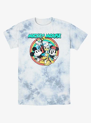 Disney Mickey Mouse & Friends Pose Tie-Dye T-Shirt