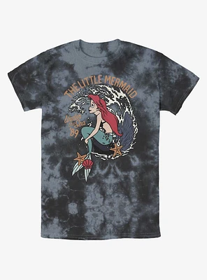 Disney The Little Mermaid Vintage Tie-Dye T-Shirt