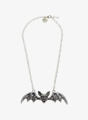 Rock Rebel Bat Wing Necklace