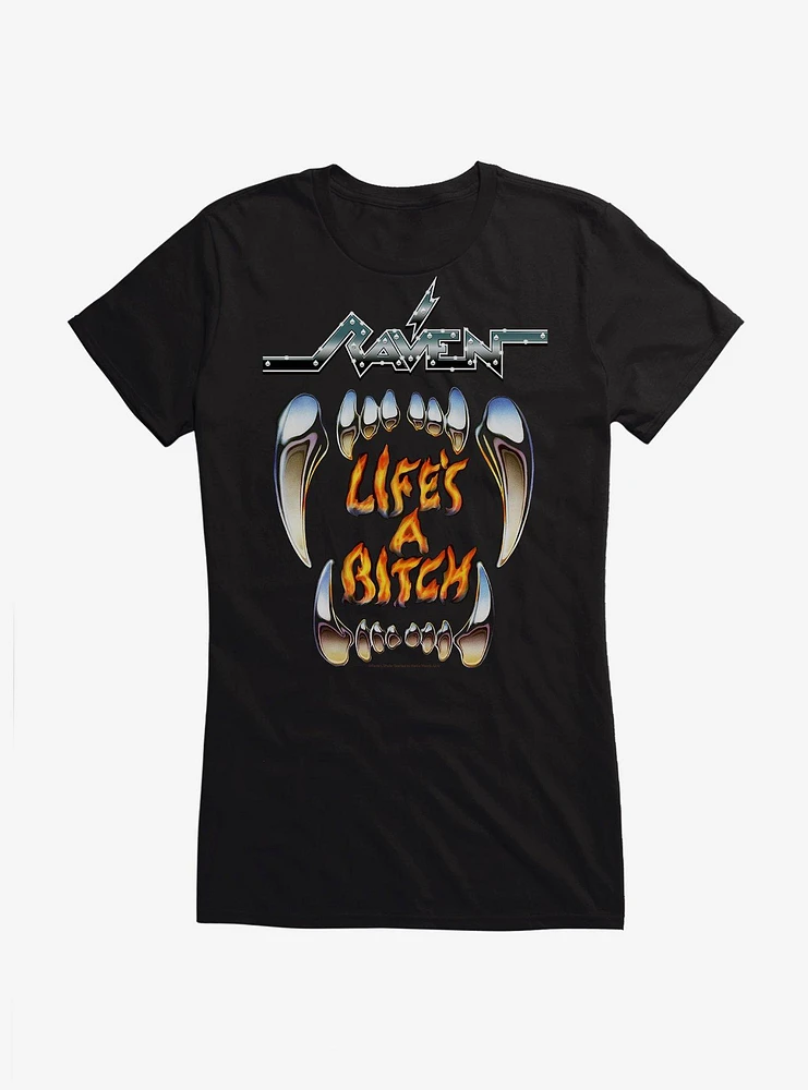 Raven Life's A Bitch Girls T-Shirt