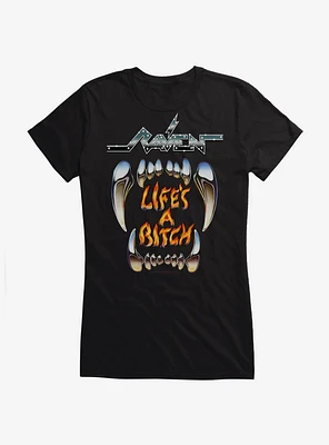 Raven Life's A Bitch Girls T-Shirt