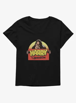 Harry And The Hendersons TV Show Logo Womens T-Shirt Plus