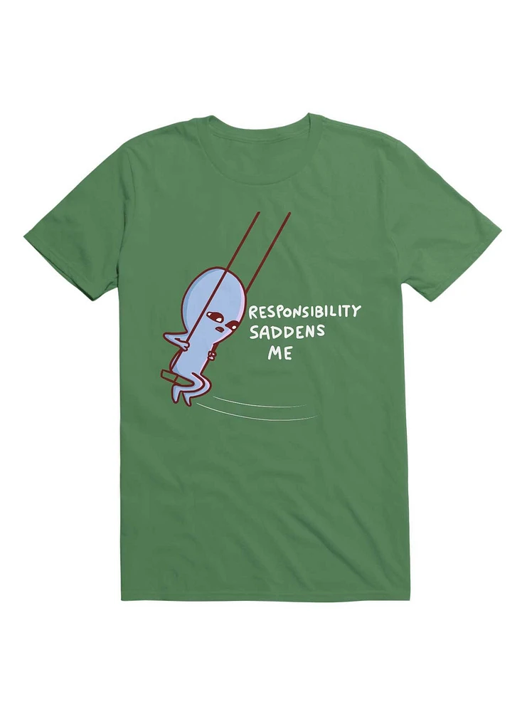 Strange Planet Responsibility Saddens Me T-Shirt