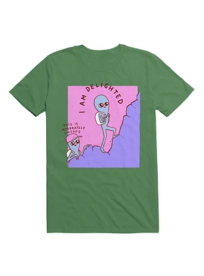 Strange Planet Moderately Unsafe T-Shirt