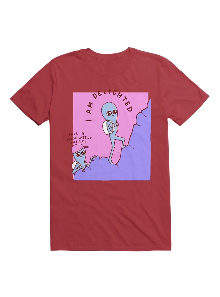 Strange Planet Moderately Unsafe T-Shirt