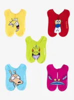 Nickelodeon '90s Cartoons Profile No-Show Socks 5 Pair