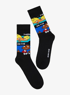 Hey Arnold! Made In The 90's Crew Socks