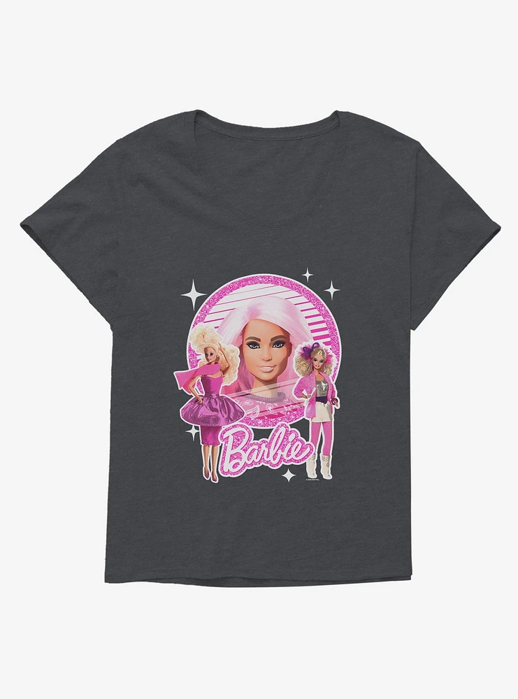 Barbie 80's Dolls Girls T-Shirt Plus