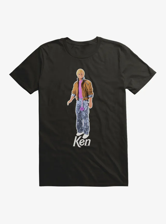 Hot Topic Barbie Ken Glitter Name T-Shirt