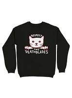 Strange Planet Respect The Death Blades Sweatshirt